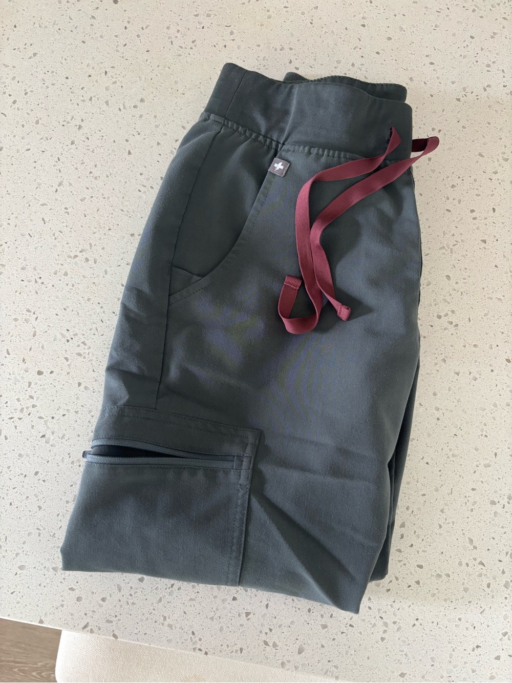 Figs Zamora Grey XS/P Scrub Pants
